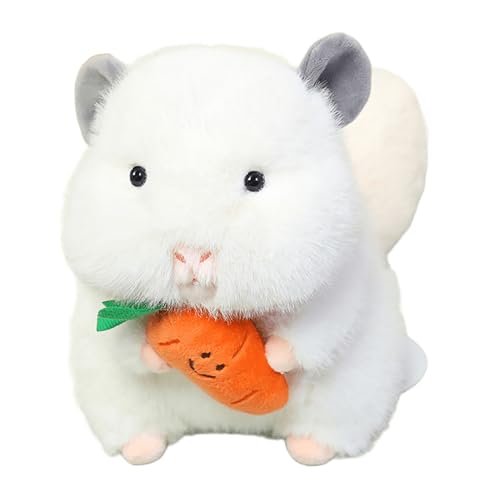 Xiyocadt Hamster Kuscheltier, Süßes Hamster Plüschtier Stofftier Flauschig Kissen, Kuscheltier Hamster Plüschtier Hamster Kissen,Grau/Weiß Weiches Hamster Puppen Spielzeug Für Geschenke, (20cm,C) Xiyocadt Hamster Kuscheltier, Süßes Hamster Plüschtier Stofftier Flauschig Kissen, Kuscheltier Hamster Plüschtier Hamster Kissen,Grau/Weiß Weiches Hamster Puppen Spielzeug Für Geschenke, (20cm,C) von Xiyocadt