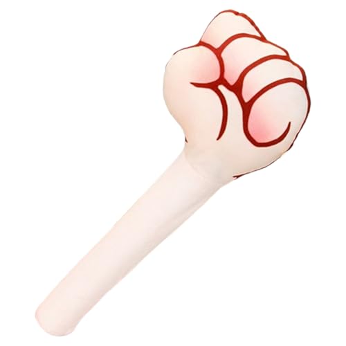 Xiyocadt Handfläche Kuschelkissen, 43CM Stein-Papier-Schere Kinderkissen, Verspielt Kuscheltier Plüschtier Kissen, Plüsch Stofftier Spielzeug für Kinder Mädchen Jungen (Stein) von Xiyocadt