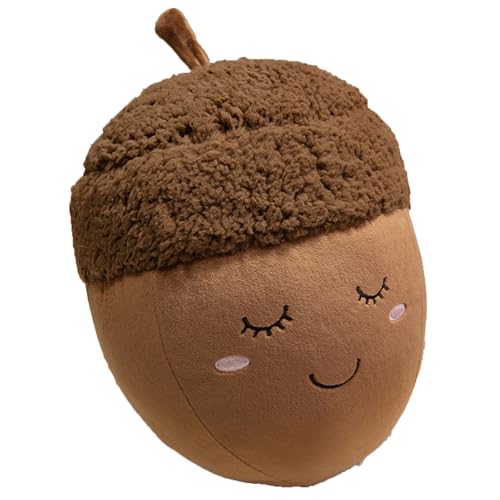Xiyocadt Haselnuss Kuscheltier Plüschtiere, Haselnuss Stofftier, Niedliches Haselnuss Dekokissen, Geeignet für Jungen und Mädchen (35 cm,Mummy) von Xiyocadt