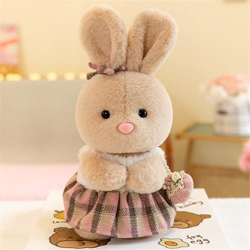 Xiyocadt Kuscheltier Hase Plüschtier, Hase Plushie, Kaninchen Plüschtiere, Weiches Plüsch-Kaninchen-Spielzeug, Geschenk für Jungen und Mädchen (22 cm,B) von Xiyocadt