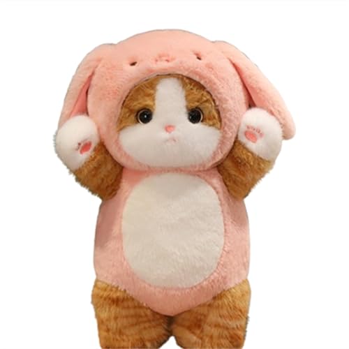 Xiyocadt Kuscheltier Katze, Cat Plushie, Plüsch Katze,Kissen Katze, Kinder Spielzeug Geschenke für Mädchen und Jungen (35CM,A) von Xiyocadt