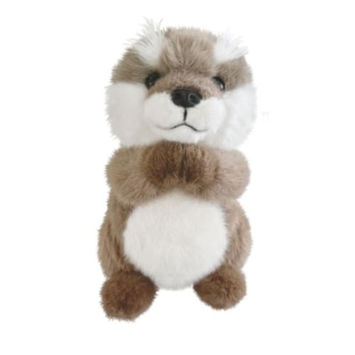 Xiyocadt Kuscheltier Otter Plüschtier, 25/30 cm Cartoon Otter Plüsch Spielzeug Plüschtier Plüschpuppen Mini niedlich Otter Kissen, Kinder & Erwachsene tolle Geschenkidee (25CM) von Xiyocadt