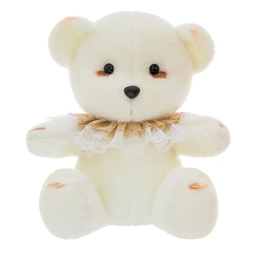 Xiyocadt Kuscheltier Panda Plüschtier Eisbär Stofftier, Räucherstäbchen sitzender Teddybär Kaninchen Puppe, niedliches Mädchenherz Kind Geburtstagsgeschenk für Mädchen (23 cm,C) von Xiyocadt