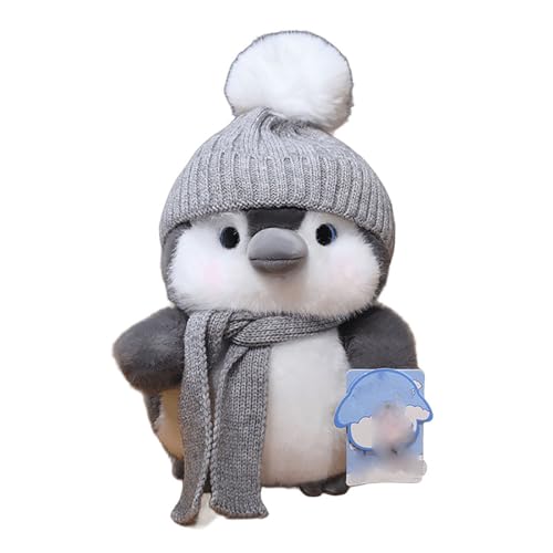 Xiyocadt Kuscheltier Pinguin Plüschtier, Pinguin Kuscheltier, Stofftier Schmusetier zum Kuscheln & Spielen, Plüschtier Pinguin Geschenk, Pudgy Penguins Plush Für Kinder Jungen MäDchen (20cm,Grau) Xiyocadt Kuscheltier Pinguin Plüschtier, Pinguin Kuscheltier, Stofftier Schmusetier zum Kuscheln & Spielen, Plüschtier Pinguin Geschenk, Pudgy Penguins Plush Für Kinder Jungen MäDchen (20cm,Grau) von Xiyocadt