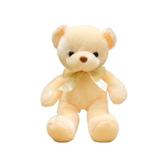 Xiyocadt Kuscheltier Teddy, Kuscheltier Teddybär, Stofftiere & Teddybären, Kawaii Plüschtier, Geschenke für Kinder Jungen Mädchen Geburtstag Weihnachten (35CM,Beige) von Xiyocadt
