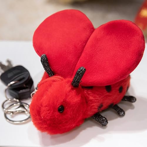 Xiyocadt Maus Plüschtier, Mäuse Kuscheltier, Plush Spielmaus Katzen Spielzeug, Klein Stofftier Puppe, Kleine Fliegende Anhänger Schlüsselanhänger für Kinder Mädchen Jungen (Schlüsselanhänger13cm) von Xiyocadt