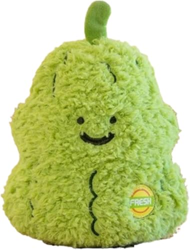 Xiyocadt Obst Gemüse Plüschtiere, Niedlichen Obst Gemüse Kuscheltier, Plüschtier Kissen Gemüse Obst-und Gemüsesorten aus Plüsch weich und flauschig,süßes Spielzeug Geschenk (Balsam pear) von Xiyocadt