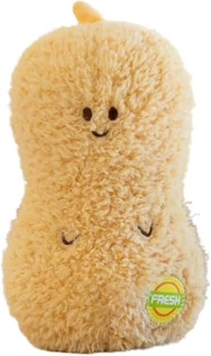 Xiyocadt Obst Gemüse Plüschtiere, Niedlichen Obst Gemüse Kuscheltier, Plüschtier Kissen Gemüse Obst-und Gemüsesorten aus Plüsch weich und flauschig,süßes Spielzeug Geschenk (Peanut) von Xiyocadt