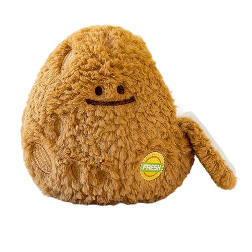 Xiyocadt Obst Gemüse Plüschtiere, Niedlichen Obst Gemüse Kuscheltier, Plüschtier Kissen Gemüse Obst-und Gemüsesorten aus Plüsch weich und flauschig,süßes Spielzeug Geschenk (Potato) von Xiyocadt