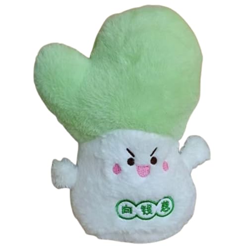 Xiyocadt Obst Gemüse Stofftier Plüschtier Kissen, 20cm Spielzeug Kuscheltier Puppe Wurfkissen für Mehrfarbig Kaufladen Kinderküche Kinder Mädchen Jungen (Frühlingszwiebeln) von Xiyocadt