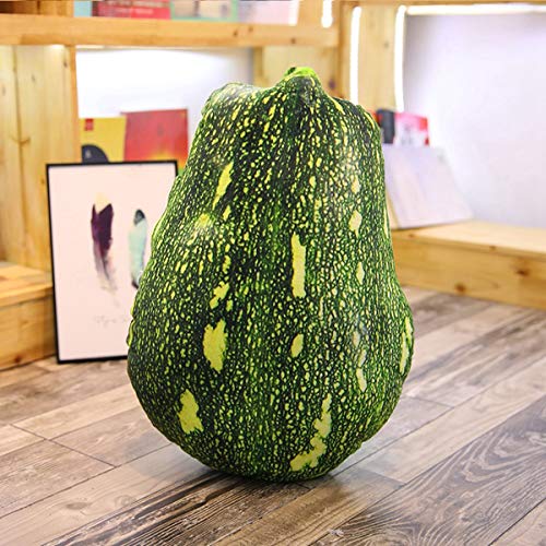 Xiyocadt Obst Und Gemüse Spielzeug,Deko Obst Gemüse Dekoration,3D Simuliertes Obstkissen (Kürbis/50cm) von Xiyocadt