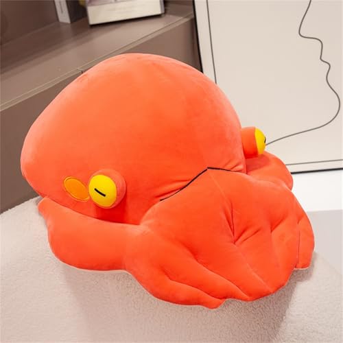 Xiyocadt Octopus Kuscheltier, Oktopus Plüsch Stofftier, Niedliche Krake Plüsch Spielzeug, Kuscheltier Baby Spielzeug, Geschenke für Kinder (45 * 27 * 20 cm,Rot) von Xiyocadt