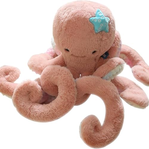 Xiyocadt Oktopus Plüschtier Niedliche Oktopus Plüsch, Marine Spielzeug Dekoration, Große Geformt Cuddly Kuscheltier Oktopus Geburtstag Geschenke, Riesenkrake Plüschtiere für Kinder (50CM,fenhong) Xiyocadt Oktopus Plüschtier Niedliche Oktopus Plüsch, Marine Spielzeug Dekoration, Große Geformt Cuddly Kuscheltier Oktopus Geburtstag Geschenke, Riesenkrake Plüschtiere für Kinder (50CM,fenhong) von Xiyocadt