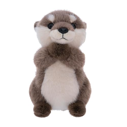 Xiyocadt Otter Plüschtier Klein,Otter Stofftier, Zum Kuscheln & Spielen,Plushie Puppen Stofftier Geschenke Für Kinder, Sanftes Spielzeug Für Kinder Und Erwachsene (35cm) von Xiyocadt