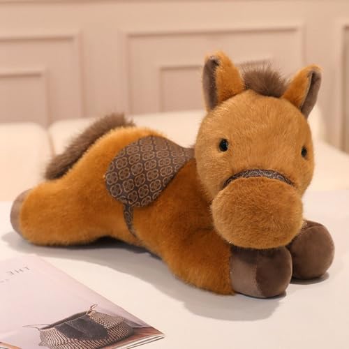 Xiyocadt Pferd Kuscheltier,Cute Pferd Plüschtier,Weiche Flauschig Stofftier Pony Plüsch Puppe, Pferde Geschenk Für Mädchen,Plüscpuppe Wurfkissen Geschenk für Kinder Jungen und Mädchen (30cm,Braun) Xiyocadt Pferd Kuscheltier,Cute Pferd Plüschtier,Weiche Flauschig Stofftier Pony Plüsch Puppe, Pferde Geschenk Für Mädchen,Plüscpuppe Wurfkissen Geschenk für Kinder Jungen und Mädchen (30cm,Braun) von Xiyocadt
