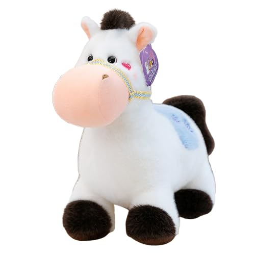 Xiyocadt Pferd Kuscheltier Plüsch Simulation Pferd Plüschtiere,Pferdfür Kinder,Kuscheliges Flauschiges Kurzbeiniges Fohlen,Weiche Flauschig Stofftier Pony Puppe,das niedliche Pferdefreunde (45cm,A) Xiyocadt Pferd Kuscheltier Plüsch Simulation Pferd Plüschtiere,Pferdfür Kinder,Kuscheliges Flauschiges Kurzbeiniges Fohlen,Weiche Flauschig Stofftier Pony Puppe,das niedliche Pferdefreunde (45cm,A) von Xiyocadt