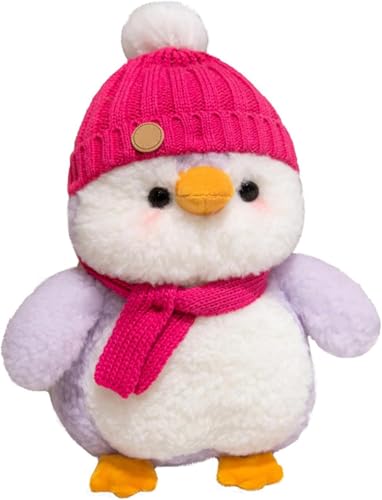 Xiyocadt Pinguin Kuscheltier Süß, Pinguin Stofftier Plüschtier,Kuscheltier Plüschpuppen Pinguin, Pinguin Stofftier Zum Kuscheln & Spielen, Plüschpinguin Kissen Puppe Geschenk für Mädchen Jungen (Rot) Xiyocadt Pinguin Kuscheltier Süß, Pinguin Stofftier Plüschtier,Kuscheltier Plüschpuppen Pinguin, Pinguin Stofftier Zum Kuscheln & Spielen, Plüschpinguin Kissen Puppe Geschenk für Mädchen Jungen (Rot) von Xiyocadt