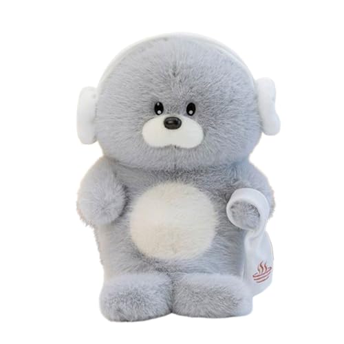 Xiyocadt Plüsch Robbe, Robbe Plüschtiere, Cartoon-Tiere, Kinder Mädchen Home Dekoration Kissen Plüsch (40cm,Bad Seelöwe) von Xiyocadt