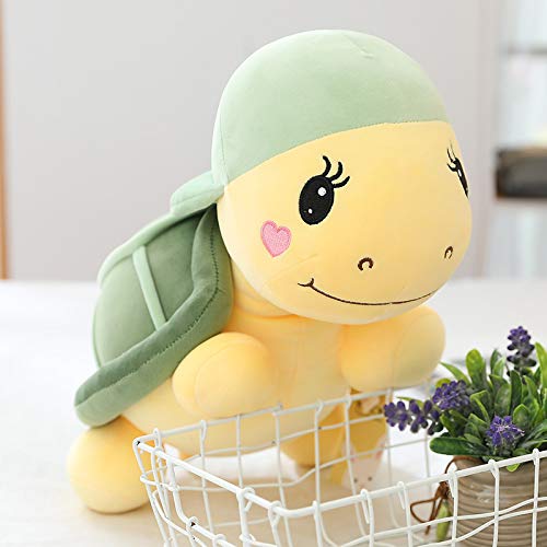 Xiyocadt Plüsch-Schildkröte, Kuscheltier Schildkröten, Niedliche Schildkröte Plüschtier, Weiche Plüschpuppe, Kawaii Schildkröte niedlich bewegliches Plüschtier Stofftie (25cm,Grün) von Xiyocadt
