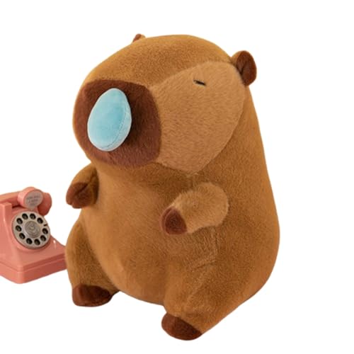 Xiyocadt Plüschtier, realistisches Wasserschwein mit niedlichem Rotz, weich, geeignet für Kinderspielzeug, Wasserschwein (Rotz-Typ) (40cm,Kugelfisch Rotz) von Xiyocadt