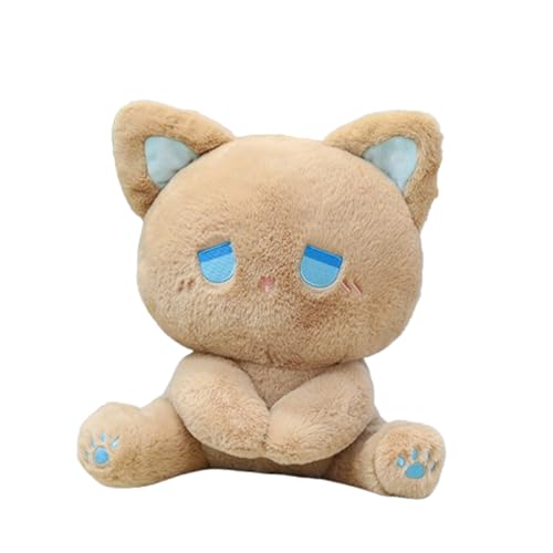 Xiyocadt Plush Doll Toy Weichgefüllte Tierkissen für Kinder und Erwachsene, Interaktiver hautfreundlicher Kitty Plüsch,Kuschelige süße Katzenspielzeug für Schlafzimmer Wohnzimmer (40cm,helle Farbe) Xiyocadt Plush Doll Toy Weichgefüllte Tierkissen für Kinder und Erwachsene, Interaktiver hautfreundlicher Kitty Plüsch,Kuschelige süße Katzenspielzeug für Schlafzimmer Wohnzimmer (40cm,helle Farbe) von Xiyocadt