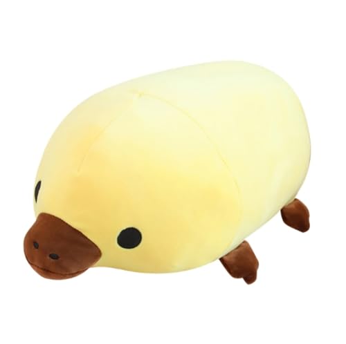 Xiyocadt Schnabeltier Kuscheltier, Cartoon Gefüllte Plüschtier Kissen Puppe, Stofftier Geburtstag Geschenk für Platypus Heimdekoration Kissen Spielzeug (30cm,Schnabeltier) von Xiyocadt