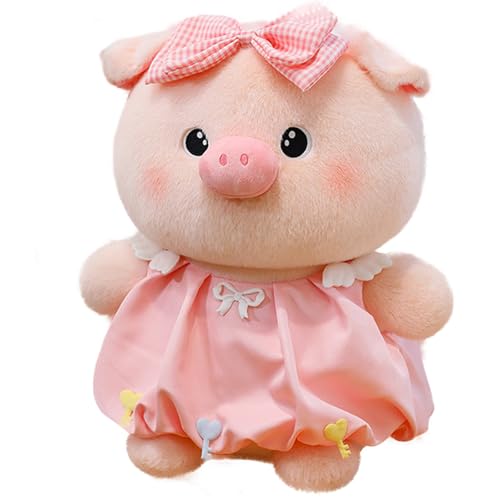 Xiyocadt Schwein Plüschtier, Kuscheltier Schwein, Groß Schwein Stofftier Riesen Kuscheltier, Weiches Schwein Plüschtier, Süß Kuschelig Puppe für Mädchen Kinder (50 cm,Pink) von Xiyocadt
