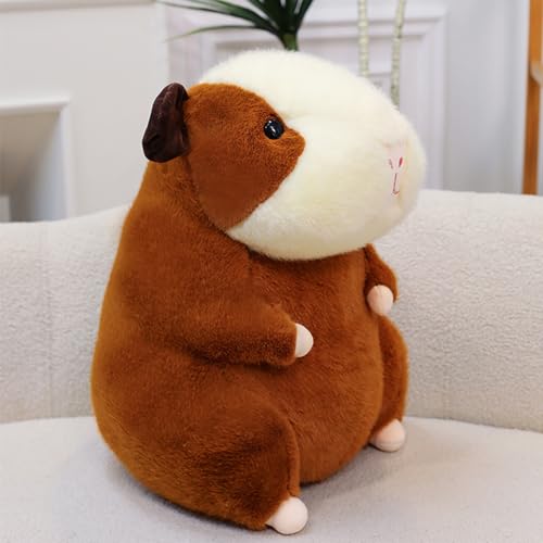 Xiyocadt Schweine Plüschtier, Plüsch Stofftier Kuscheltier Puppe, Sofakissen Spielzeug Deko Plüsenspielzeug Geschenk für Kinder (40CM,Braun) von Xiyocadt