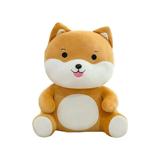 Xiyocadt Shiba Inu PlüSchtier, Kuscheltier Stofftier,Hund Kuscheltier,Niedlicher SüßEr Ausdruck Shiba Inu Gewichtskuscheltiere (45cm,A-daimeng) von Xiyocadt