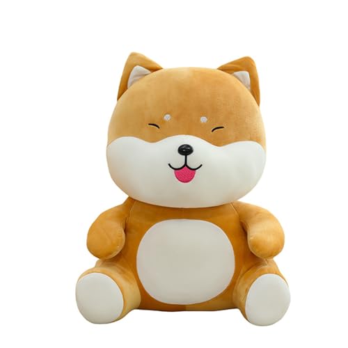 Xiyocadt Shiba Inu PlüSchtier, Kuscheltier Stofftier,Hund Kuscheltier,Niedlicher SüßEr Ausdruck Shiba Inu Gewichtskuscheltiere (45cm,B-weixiao) von Xiyocadt
