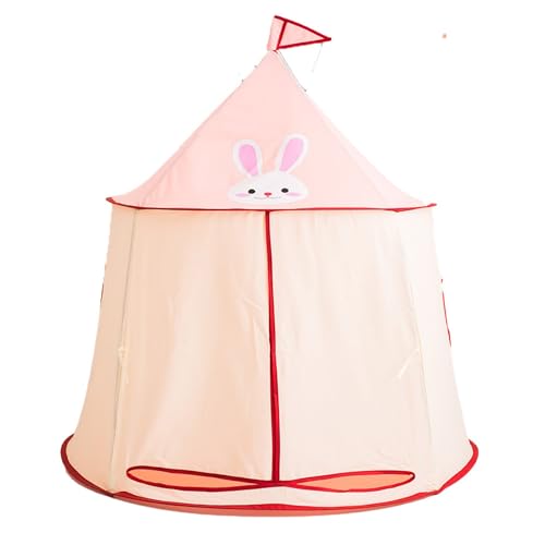 Xiyocadt Spielzelt für Kleinkinder, Prinzessin Prinz Schlosszelt für Indoor, Kinderzelt für Spiel und Spaß im Kinderzimmer, Kinder Zelte für Zimmer, Geschenk für Kinder (Kaninchen) von Xiyocadt