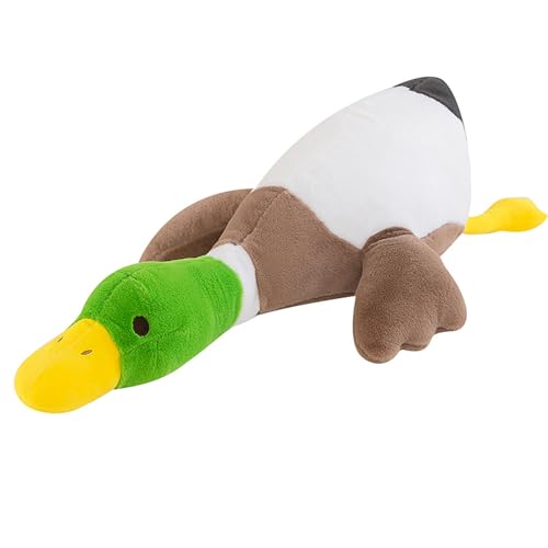 Xiyocadt Stockente Plüsch, Gans Plüschtier, Ente Stofftiere, Grünkopf Ente Kuscheltier,Stockente Baby Stuff Plüschtier,niedliches riesiges Kissenspielzeug,gefüllte Tierdecke Plüsch (120cm) von Xiyocadt
