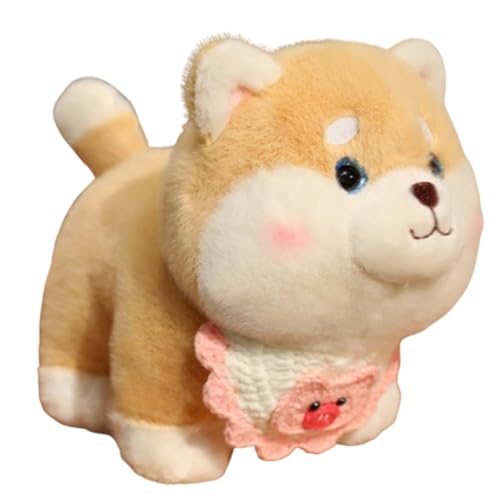 Xiyocadt Stuffed Animal Shiba Inu Plush Toy,Hunde kuscheltiere,Niedliche Welpe Shiba Inu Puppe Mädchen schlafen Kissen, geben Freunde zu geben Kinder Geburtstag Geschenke (26cm * 22cm,C) von Xiyocadt