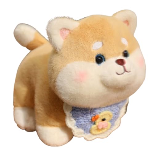 Xiyocadt Stuffed Animal Shiba Inu Plush Toy,Hunde kuscheltiere,Niedliche Welpe Shiba Inu Puppe Mädchen schlafen Kissen, geben Freunde zu geben Kinder Geburtstag Geschenke (26cm * 22cm,D) von Xiyocadt
