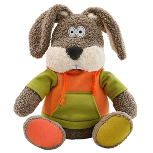 Xiyocadt Waldtiere Plüschtier 40cm, Löwen Kuscheltier Fuchs Kaninchen Elefant, Plüsch Wildtier Freunde Stofftier, Flauschige Spielzeug für Kinder Sammeln, Spielen & Kuscheln (Kaninchen) von Xiyocadt