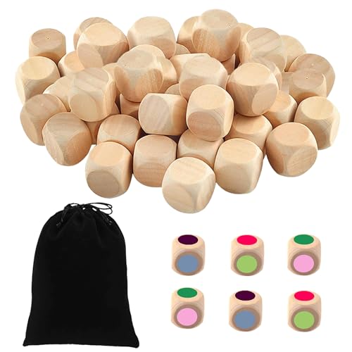 XoeLLe 50 Stück Holzwürfel Holz würfel Blanko Würfel Spielwürfel Blankowürfel Leere Würfel Olzwürfel Holzwürfel Bastelwürfel Holzwürfel Blanko 20 mm DIY für DIY Kunst & Handwerk Brettspiele XoeLLe 50 Stück Holzwürfel Holz würfel Blanko Würfel Spielwürfel Blankowürfel Leere Würfel Olzwürfel Holzwürfel Bastelwürfel Holzwürfel Blanko 20 mm DIY für DIY Kunst & Handwerk Brettspiele von XoeLLe