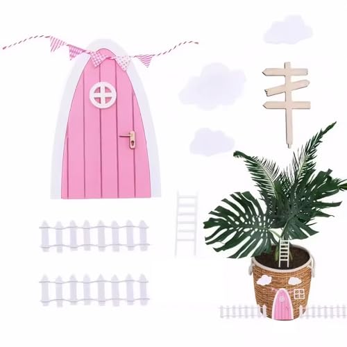 1 Set Fairy Door Dollhouse Accessoires Süßes Holz DIY Dollhouse Miniatures Feen -Tür Kit für Bildung Lernen DIY -Handwerksaktivitäten 1 Set Fairy Door Dollhouse Accessoires Süßes Holz DIY Dollhouse Miniatures Feen -Tür Kit für Bildung Lernen DIY -Handwerksaktivitäten von Xoeryoy