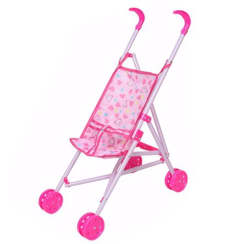 Baby Duller Duller 9.84X19.29 x 20, 87 Zoll Klappbarer Puppenwagen Babbb für Puppen mit einem robusten Spielzeugrahmen für All-Little-Jungen, Mädchen, kleine Baby Duller Duller 9.84X19.29 x 20, 87 Zoll Klappbarer Puppenwagen Babbb für Puppen mit einem robusten Spielzeugrahmen für All-Little-Jungen, Mädchen, kleine von Xoeryoy