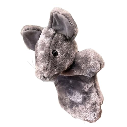 Handpuppen-Cartoon Tierhandpuppen für Kinder im Alter von 4 bis 8 emotional und sensorisch Spielzeug Tierplüsch für Geschichtenerzählen Unterricht Geburtstagsgeschenke, Grau Handpuppen-Cartoon Tierhandpuppen für Kinder im Alter von 4 bis 8 emotional und sensorisch Spielzeug Tierplüsch für Geschichtenerzählen Unterricht Geburtstagsgeschenke, Grau von Xoeryoy