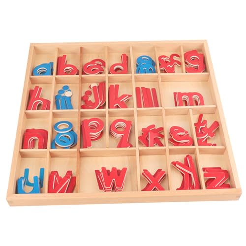 Xoeryoy 1 Set Alphabet -Spielzeug, Lernen und pädagogische sichere Holz Alphabet Briefe Board -Spielzeug für Kleinkinder Kinder -Mädchen Jungen, mit 5 Taschenbriefen Xoeryoy 1 Set Alphabet -Spielzeug, Lernen und pädagogische sichere Holz Alphabet Briefe Board -Spielzeug für Kleinkinder Kinder -Mädchen Jungen, mit 5 Taschenbriefen von Xoeryoy