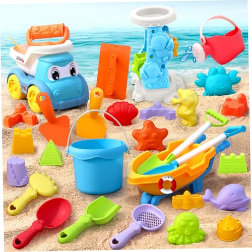 Xoeryoy 1 Set Strandspielzeug (30 Prozent), EIN Kleinkindfreundlicher Strand-Sandspielzeug umfasst Eimerschaufelformen und mehr, Sandcastle Building Kit von Xoeryoy