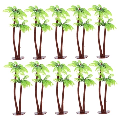 Xoeryoy 10pcs Modellbäume, künstliche Kunststoff-Miniaturbäume, wartungsarme dekorative Architekturanlage für DIY-Handwerksgebäude Model Landschaft Landschaft Xoeryoy 10pcs Modellbäume, künstliche Kunststoff-Miniaturbäume, wartungsarme dekorative Architekturanlage für DIY-Handwerksgebäude Model Landschaft Landschaft von Xoeryoy