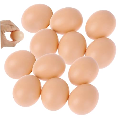 Xoeryoy 12 -pcs gefälschte Eier, realistische Glatte Plastik gefälschte Hühnereier für DIY -Kunsthandwerk, Party, Wohnkultur, Kinderspielzeug, Küche # Xoeryoy 12 -pcs gefälschte Eier, realistische Glatte Plastik gefälschte Hühnereier für DIY -Kunsthandwerk, Party, Wohnkultur, Kinderspielzeug, Küche # von Xoeryoy