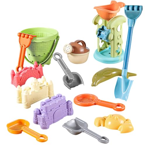 Xoeryoy 14pcs/Set Strandspielzeug für Kinder, Spaß und Bildungssandspielzeug mit Eimer, Schaufel, Sandrake und mehr, Sandkastenwerkzeuge im Freien für Kinder 3 4 5 6 7 Jahre Xoeryoy 14pcs/Set Strandspielzeug für Kinder, Spaß und Bildungssandspielzeug mit Eimer, Schaufel, Sandrake und mehr, Sandkastenwerkzeuge im Freien für Kinder 3 4 5 6 7 Jahre von Xoeryoy