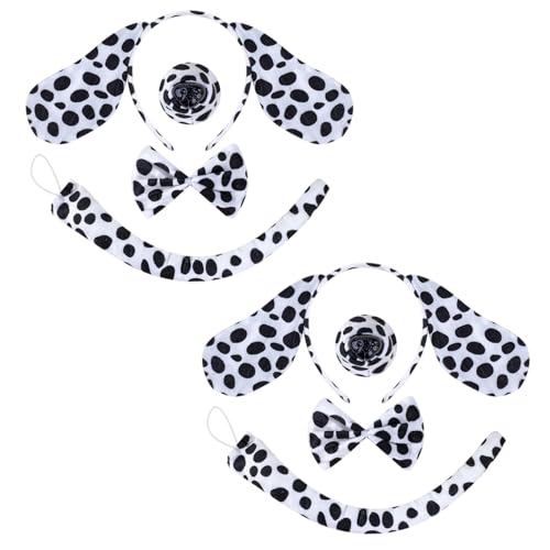 Xoeryoy 2 festgelegtes Hundehandte für Kinder niedliche Cartoon Kinderhunde Kostüm mit Stirnband, Fliege und Heck -Cosplay -Outfit für Bühnenperformancespiele Requisiten Xoeryoy 2 festgelegtes Hundehandte für Kinder niedliche Cartoon Kinderhunde Kostüm mit Stirnband, Fliege und Heck -Cosplay -Outfit für Bühnenperformancespiele Requisiten von Xoeryoy