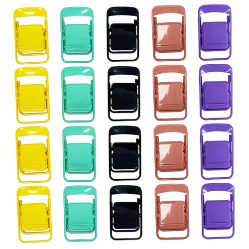 Xoeryoy 20pcs Telefonständer, tragbarer Mini -Klappstuhl, Telefonhalter für Schreibtisch Xoeryoy 20pcs Telefonständer, tragbarer Mini -Klappstuhl, Telefonhalter für Schreibtisch von Xoeryoy