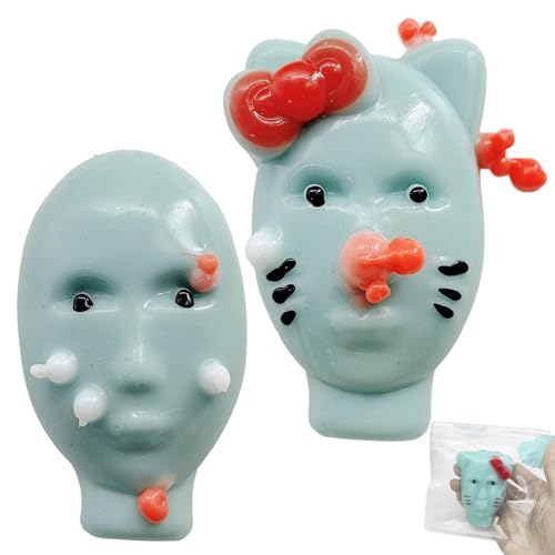 Xoeryoy 2pcs Pickle Poping Toy, seltsamer Außerirdischer Pickelpopping -Zappelspielzeug mit Füllstoffwerkzeugen, Neuheit Stressabbauwerkzeuge für Partygefallen, Geschenke, Schulprämien Xoeryoy 2pcs Pickle Poping Toy, seltsamer Außerirdischer Pickelpopping -Zappelspielzeug mit Füllstoffwerkzeugen, Neuheit Stressabbauwerkzeuge für Partygefallen, Geschenke, Schulprämien von Xoeryoy