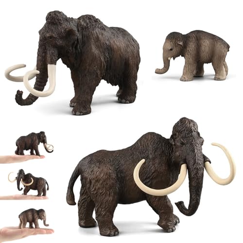 Xoeryoy 3pcs/Set Mammut Figur, realistische künstliche PVC Altes Mammutspielzeug, Bildungsverzierungsgeschenke für Kinder für Kinder Xoeryoy 3pcs/Set Mammut Figur, realistische künstliche PVC Altes Mammutspielzeug, Bildungsverzierungsgeschenke für Kinder für Kinder von Xoeryoy