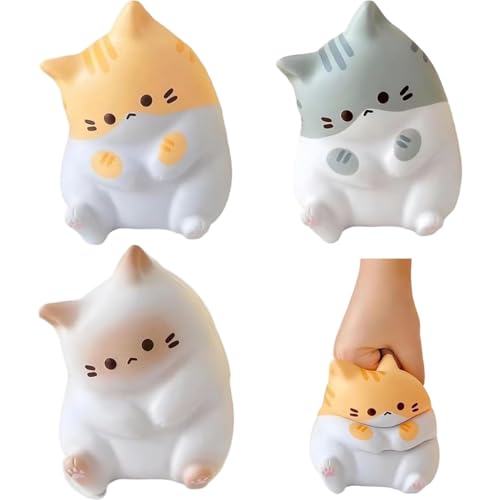 Xoeryoy 3pcs Katzenstress Ball, niedliche Katze -geformte Stress -Squeeze -Spielzeug für Kinder, Dehnbare Ultra -weiche Angst -Relief -Werkzeuge für Partygunst, Geschenke, Schulprämien Xoeryoy 3pcs Katzenstress Ball, niedliche Katze -geformte Stress -Squeeze -Spielzeug für Kinder, Dehnbare Ultra -weiche Angst -Relief -Werkzeuge für Partygunst, Geschenke, Schulprämien von Xoeryoy