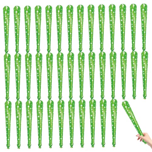 Xoeryoy 50pcs Thunder Sticks Noise Maker, Sternmuster -Lärmmacher für Sportveranstaltungen mit Bell, Green Team Spirit Accessoires, Partyvorräte für Fußball, Baseball, Jubel -Essentials Xoeryoy 50pcs Thunder Sticks Noise Maker, Sternmuster -Lärmmacher für Sportveranstaltungen mit Bell, Green Team Spirit Accessoires, Partyvorräte für Fußball, Baseball, Jubel -Essentials von Xoeryoy